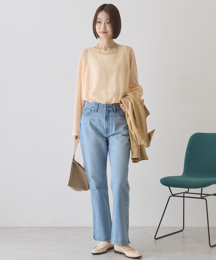 AMERICAN HOLIC「シアーニットプルオーバー」|ニット・セーター|