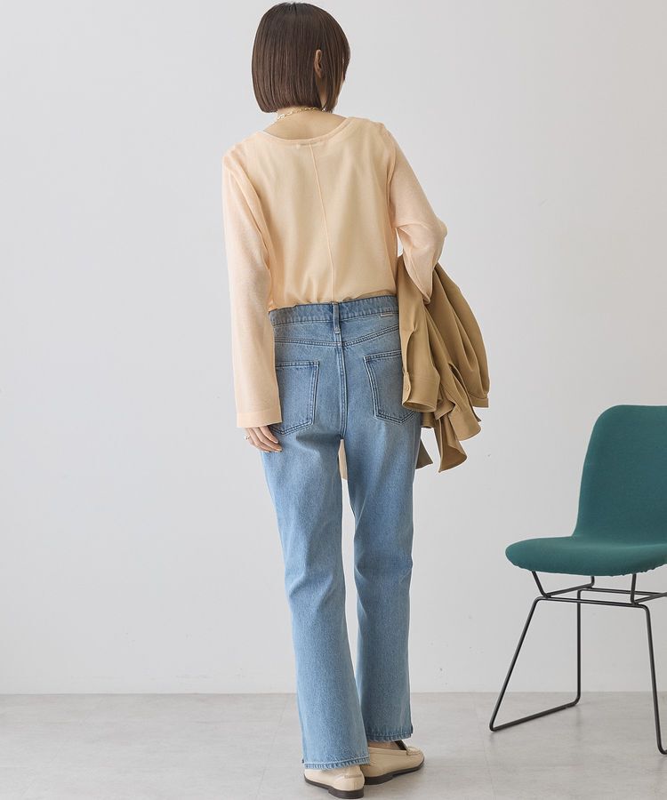 AMERICAN HOLIC「シアーニットプルオーバー」|ニット・セーター|