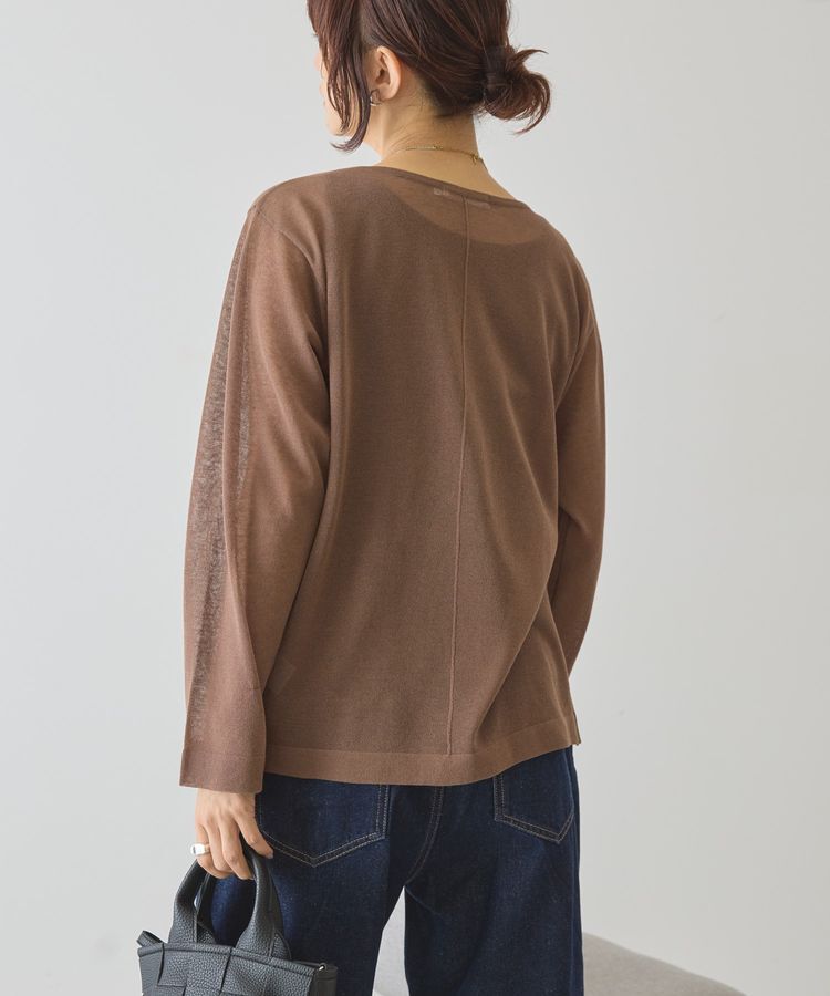 AMERICAN HOLIC「シアーニットプルオーバー」|ニット・セーター|