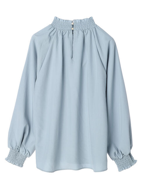 Green Parks「・ELENCARE　DUE　シャーリングカラーブラウス」|シャツ・ブラウス|