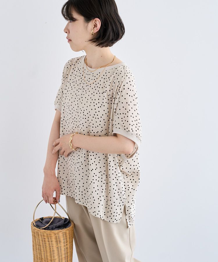 Green Parks「Tブラウスドルマンスリーブプルオーバー」|Tシャツ・カットソー|