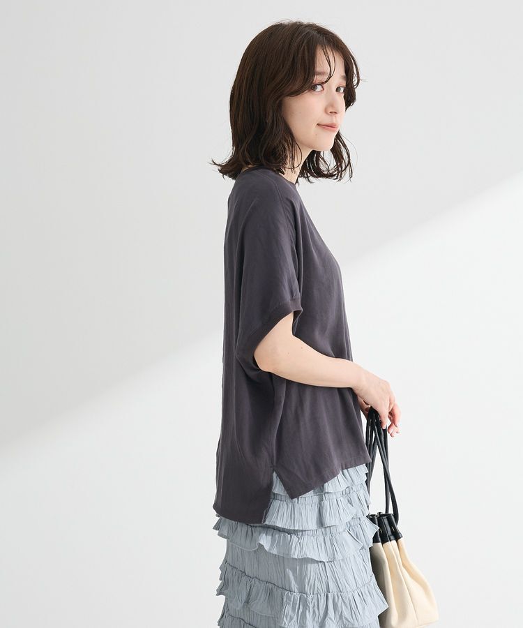 Green Parks「Tブラウスドルマンスリーブプルオーバー」|Tシャツ・カットソー|