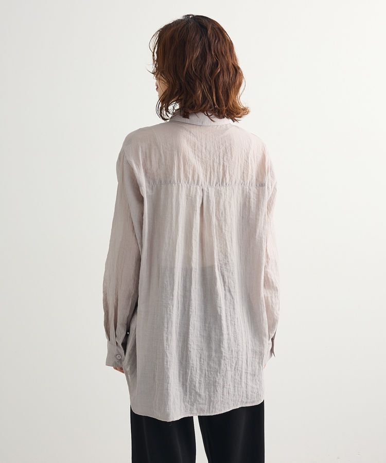 Green Parks「SET2点ラメシャギービスチェ+シャツ」|シャツ・ブラウス|