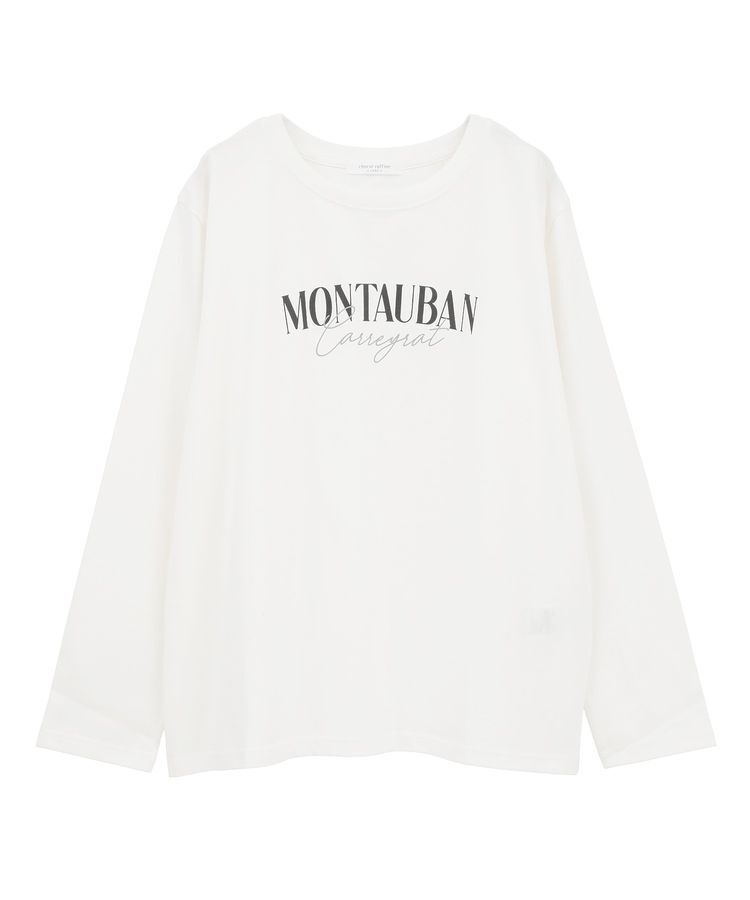 Green Parks「キレイ目ロゴ長袖Tシャツ」|Tシャツ・カットソー|