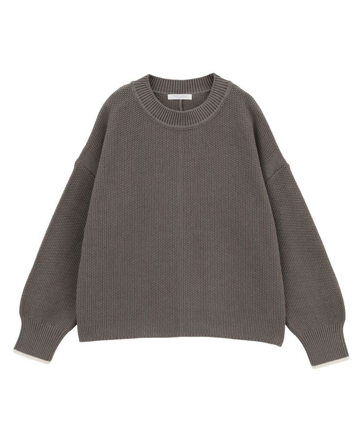 Green Parks「かのこ編モックネックニットプルオーバー」|ニット・セーター|