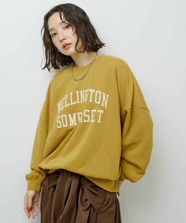 armonia「オーバーサイズロゴ裏毛プルオーバー」|スウェット・ジャージ|