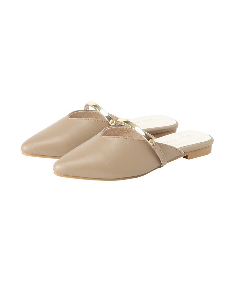 Green Parks「Vカットメタルパーツミュール」|その他|