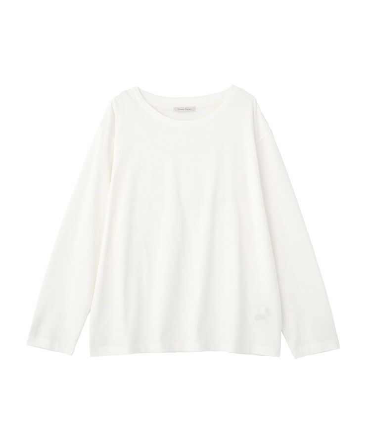 Green Parks「ホワイトインナーストレートプルオーバー」|インナー|