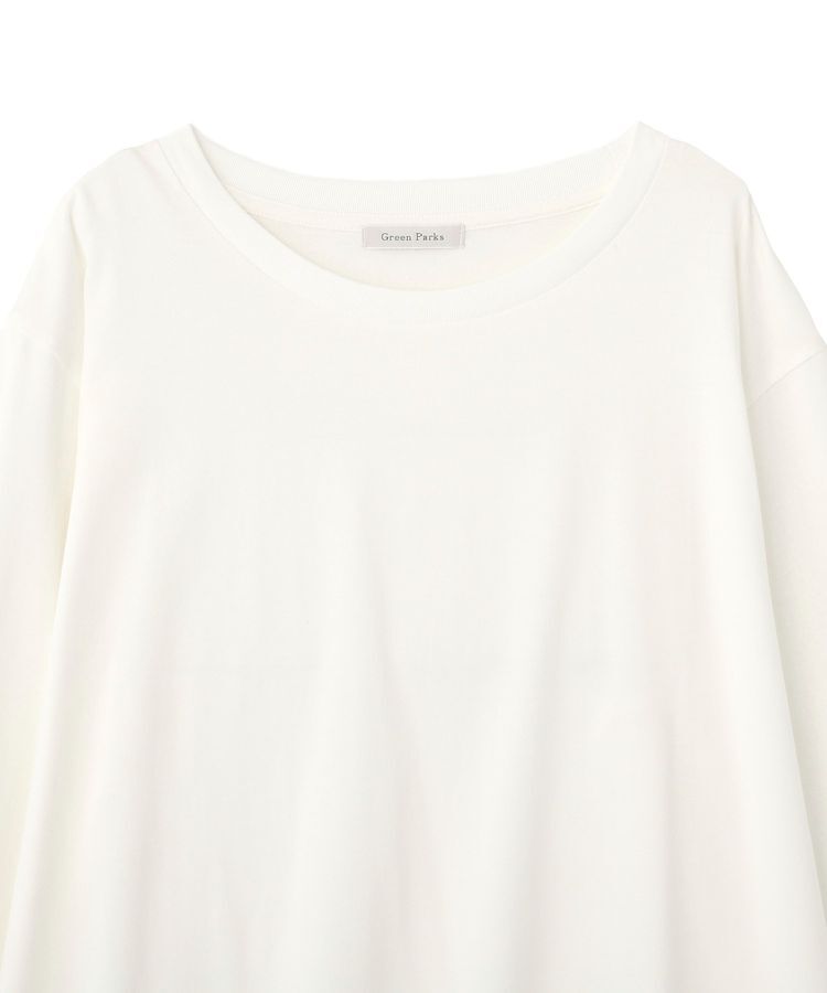 Green Parks「ホワイトインナーストレートプルオーバー」|インナー|