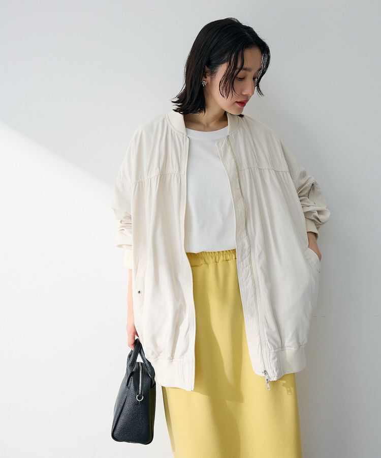 Green Parks「ホワイトインナーストレートプルオーバー」|インナー|