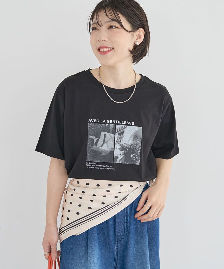 Green Parks「ドットシルキースカーフ」|バンダナ・スカーフ|