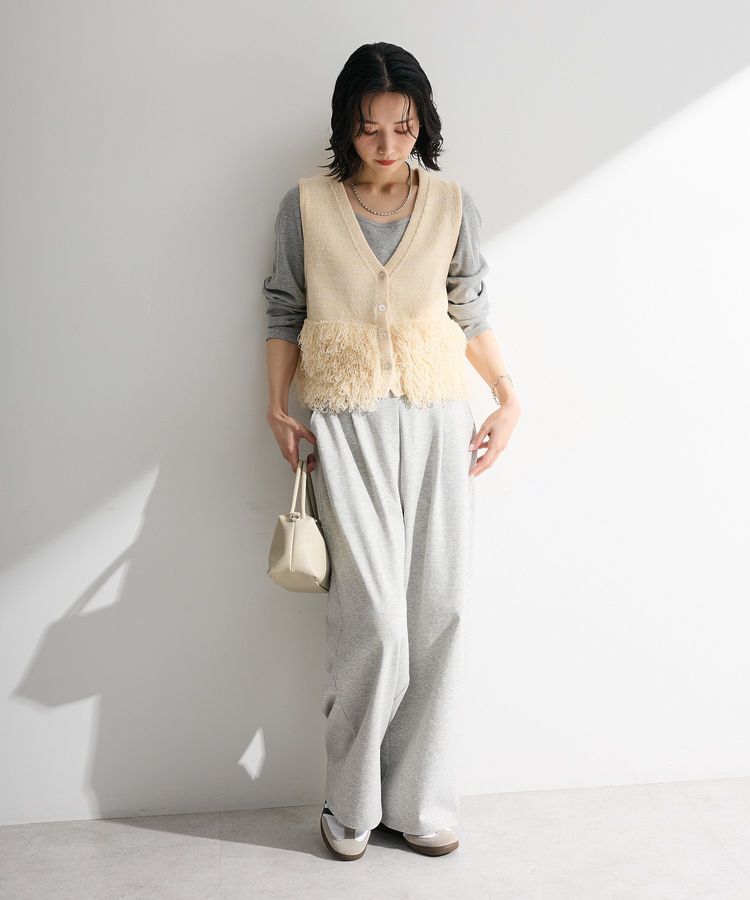 Green Parks「タックワイドスウェットパンツ」|その他|