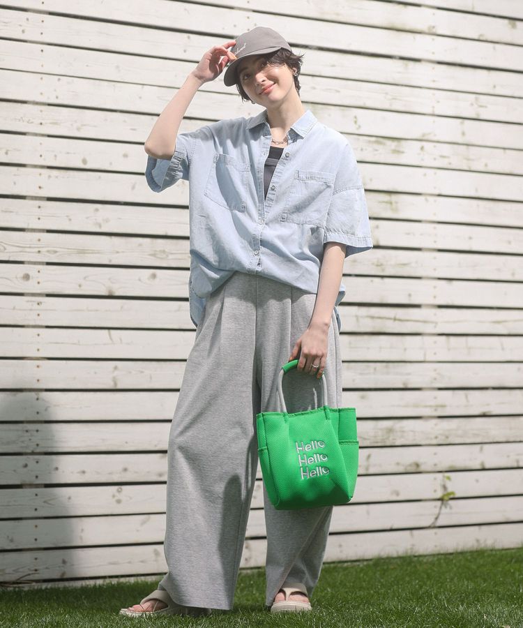 Green Parks「タックワイドスウェットパンツ」|その他|