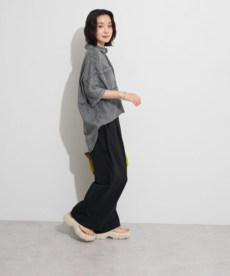 Green Parks「タックワイドスウェットパンツ」|その他|