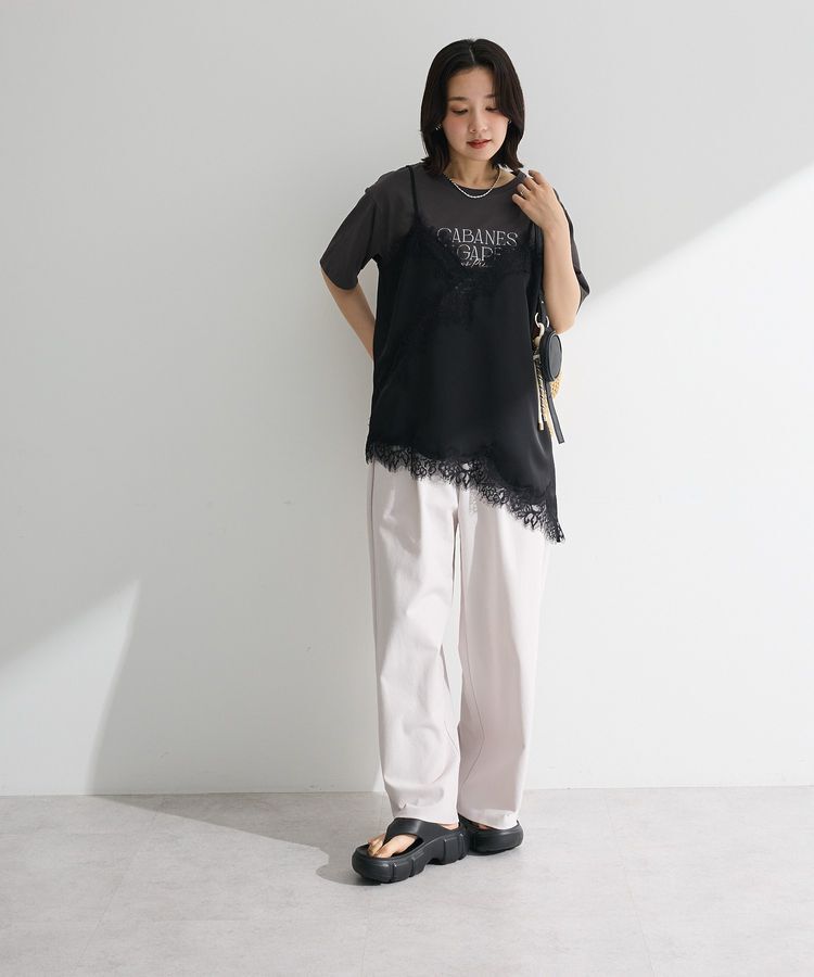 Green Parks「タックワイドスウェットパンツ」|その他|