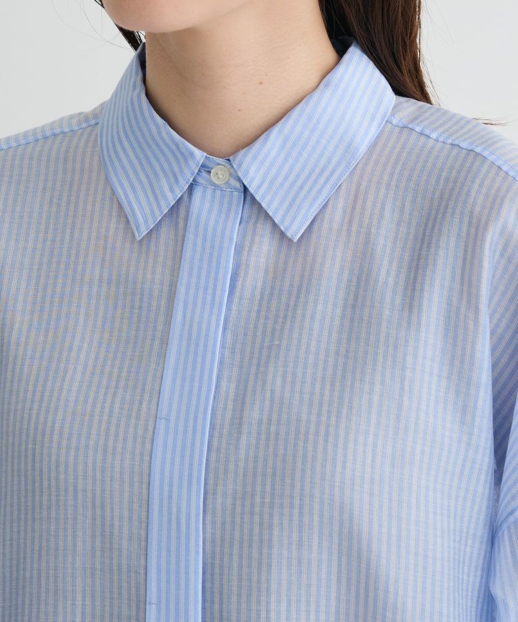 Green Parks「バックツイストシアーシャツ」|シャツ・ブラウス|