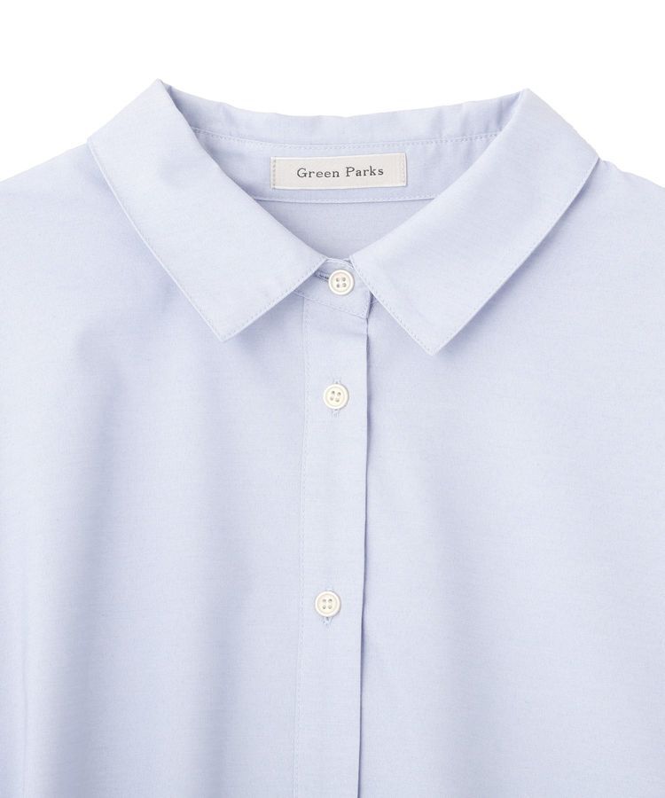 Green Parks「スウィッチングペプラムシャツ」|シャツ・ブラウス|