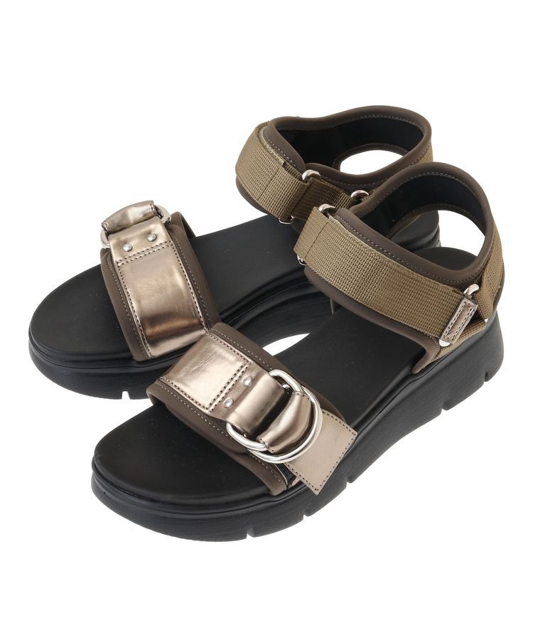 YECCA VECCA「バックルスポーツサンダル」|サンダル|