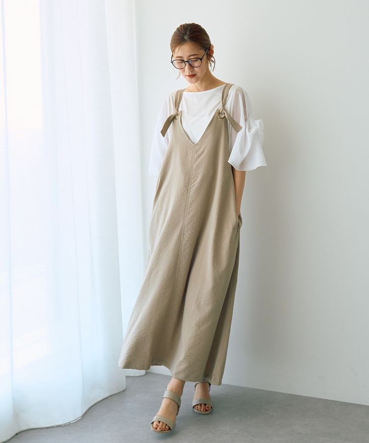 YECCA VECCA「シアースリーブカットソー」|Tシャツ・カットソー|