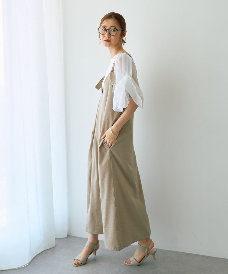 YECCA VECCA「シアースリーブカットソー」|Tシャツ・カットソー|