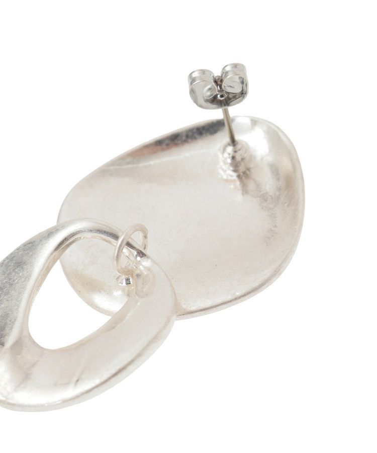 YECCA VECCA「メタルプレートスイングピアス」|ピアス|