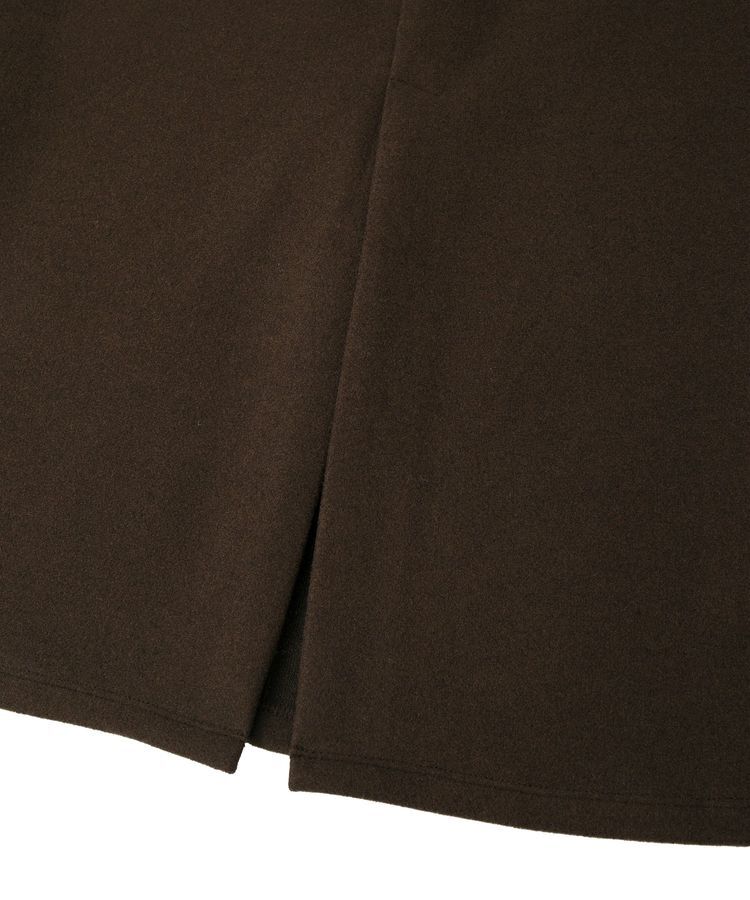 YECCA VECCA「メルトンナロースカート」|タイト|