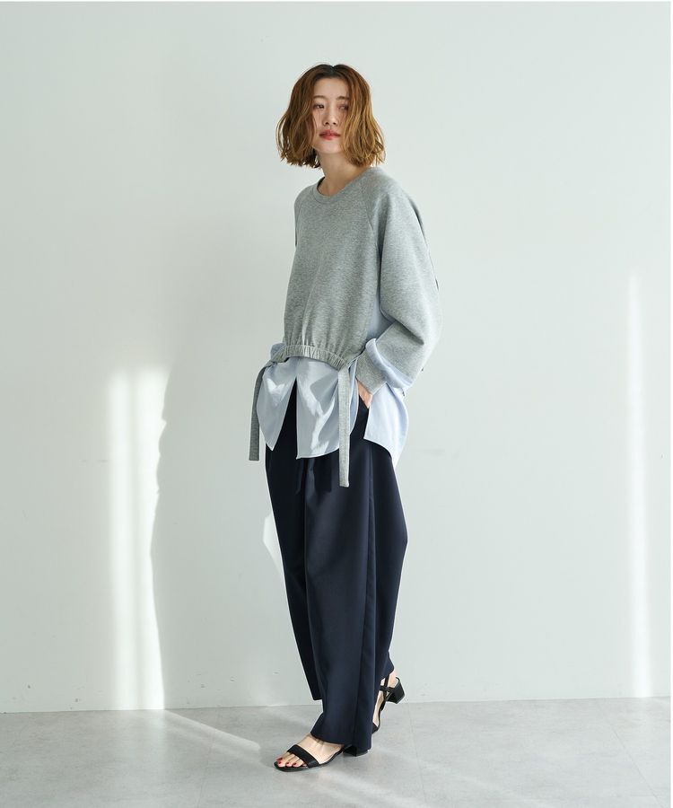 YECCA VECCA「ベルト付きカーヴィーパンツ」|その他|