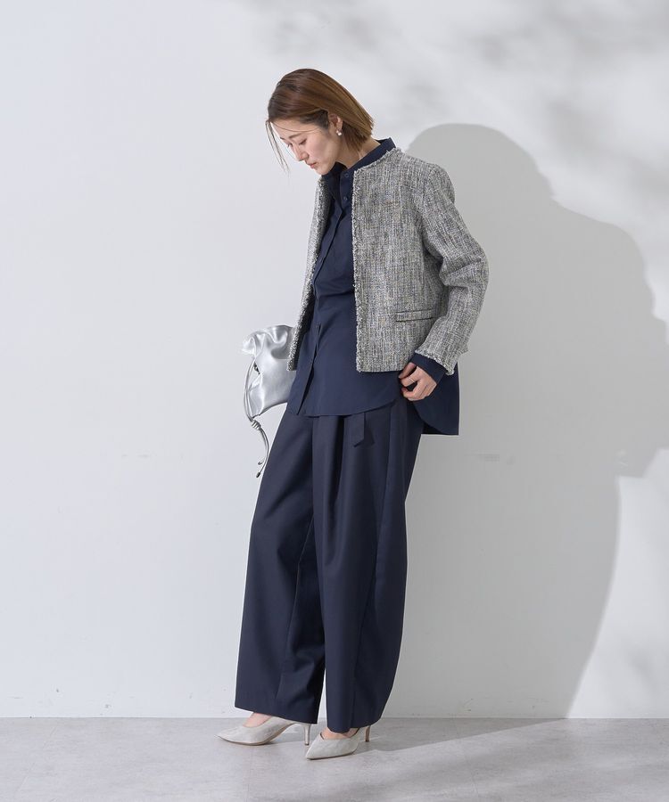 YECCA VECCA「ベルト付きカーヴィーパンツ」|その他|