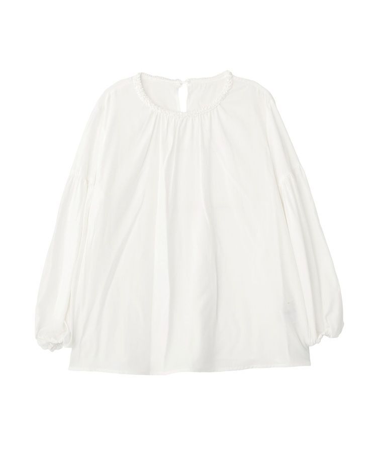 YECCA VECCA「ブレードトリミングブラウス」|シャツ・ブラウス|