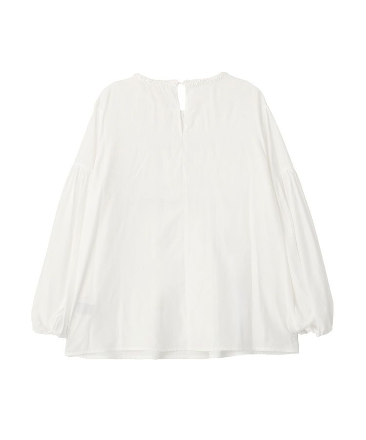 YECCA VECCA「ブレードトリミングブラウス」|シャツ・ブラウス|