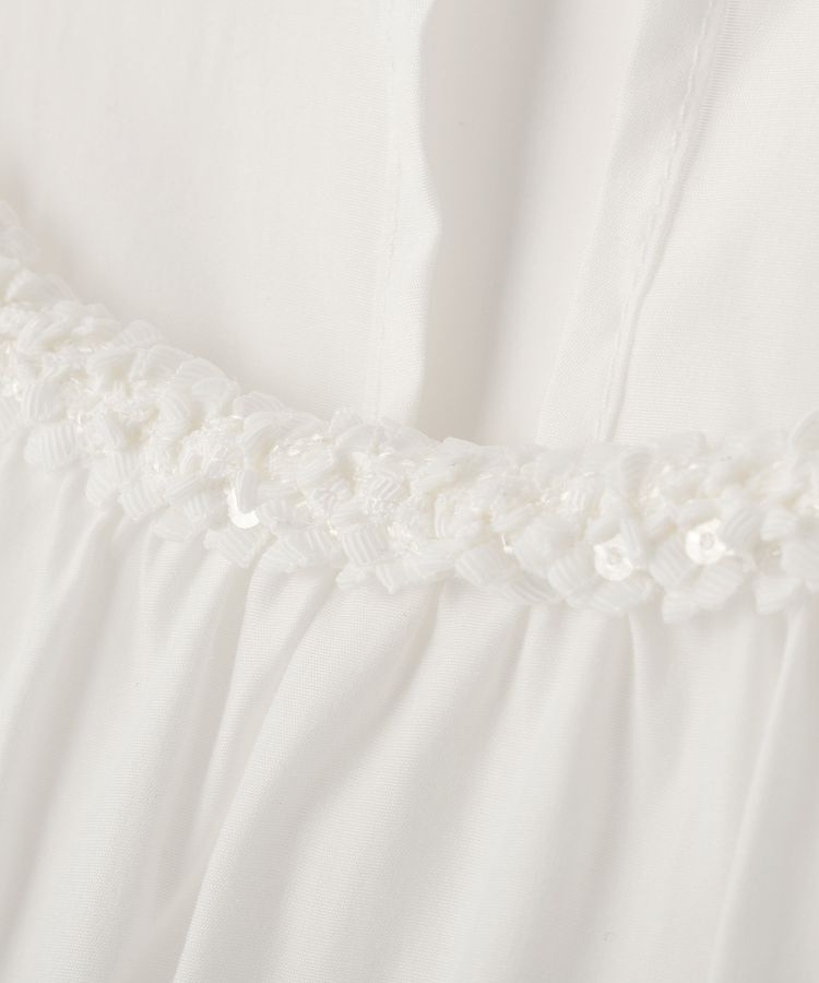 YECCA VECCA「ブレードトリミングブラウス」|シャツ・ブラウス|