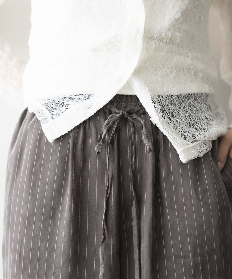 GARAGE OF GOOD CLOTHING「ストライプドロストストレートパンツ」|その他|