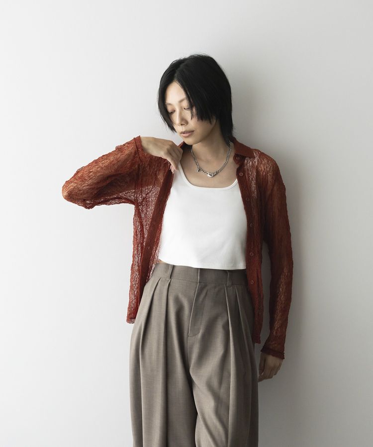 GARAGE OF GOOD CLOTHING「レースシアーシャツ」|Tシャツ・カットソー|