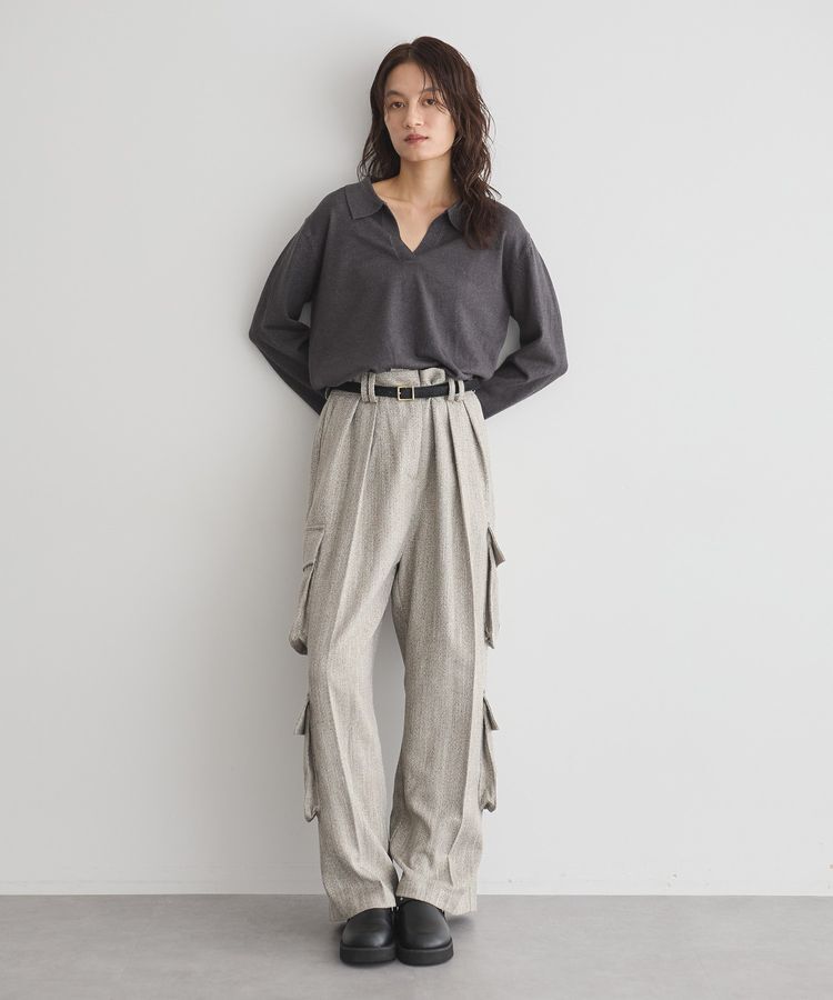 GARAGE OF GOOD CLOTHING「ポロ襟ニットプルオーバー」|ニット・セーター|