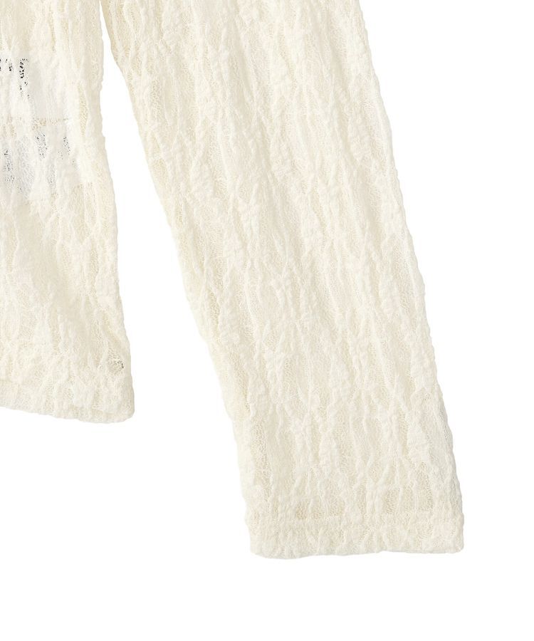 GARAGE OF GOOD CLOTHING「ストレッチレースクルーネックプルオーバー」|Tシャツ・カットソー|