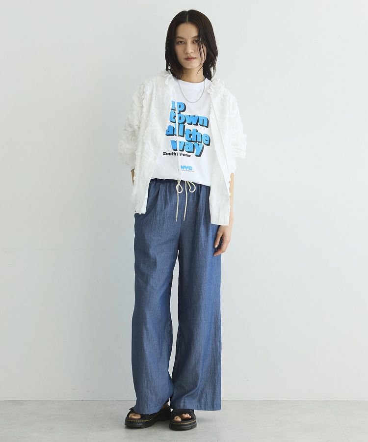 GARAGE OF GOOD CLOTHING「【日本製】シアーデニムロングパンツ」|その他|