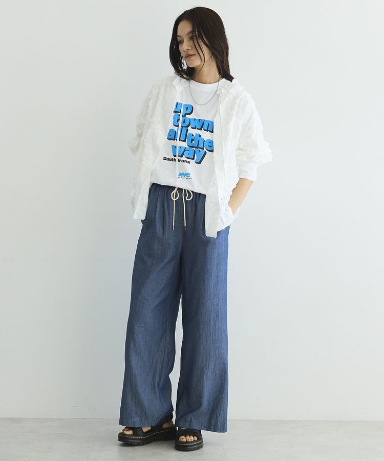 GARAGE OF GOOD CLOTHING「【日本製】シアーデニムロングパンツ」|その他|