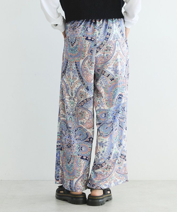 GARAGE OF GOOD CLOTHING「ペイズリー柄プリントワイドパンツ」|その他|