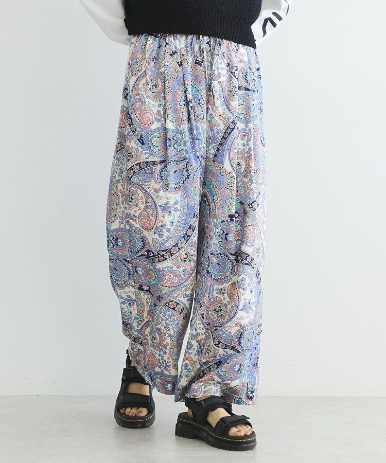 GARAGE OF GOOD CLOTHING「ペイズリー柄プリントワイドパンツ」|その他|