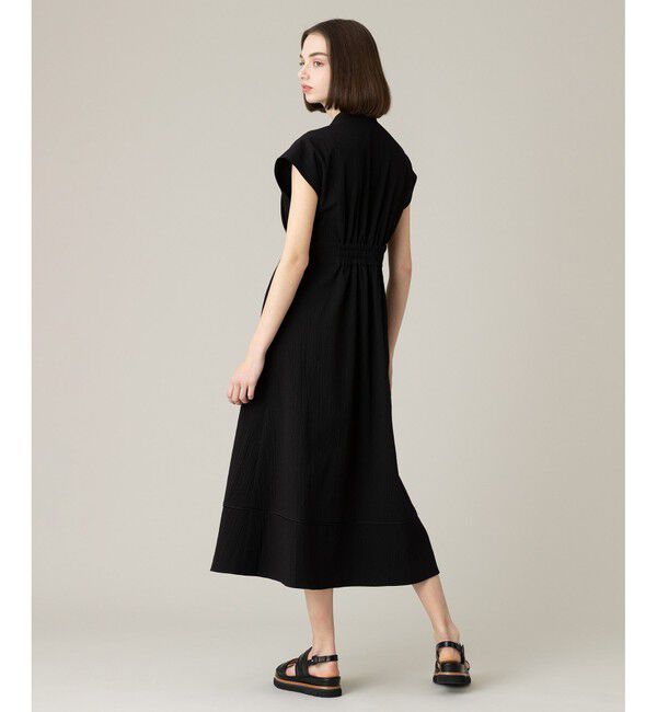 LOULOU WILLOUGHBY「【LOULOU WILLOUGHBY】リップルタックワンピース」|ワンピース|