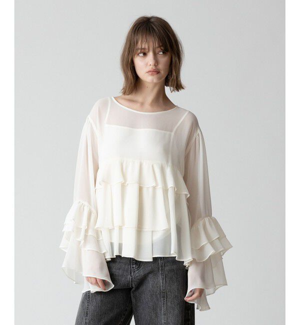 allureville「ラッフルズブラウス」|シャツ・ブラウス|