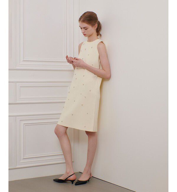 LOULOU WILLOUGHBY「【LOULOU WILLOUGHBY】ジュエルワンピース」|ワンピース|