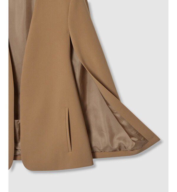 LOULOU WILLOUGHBY「◇ 【LOULOU WILLOUGHBY】リトルブラックケープジャケット」|ノーカラージャケット|