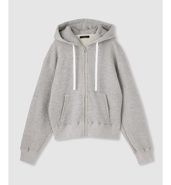 allureville「裏毛ジップアップパーカー」|パーカー|