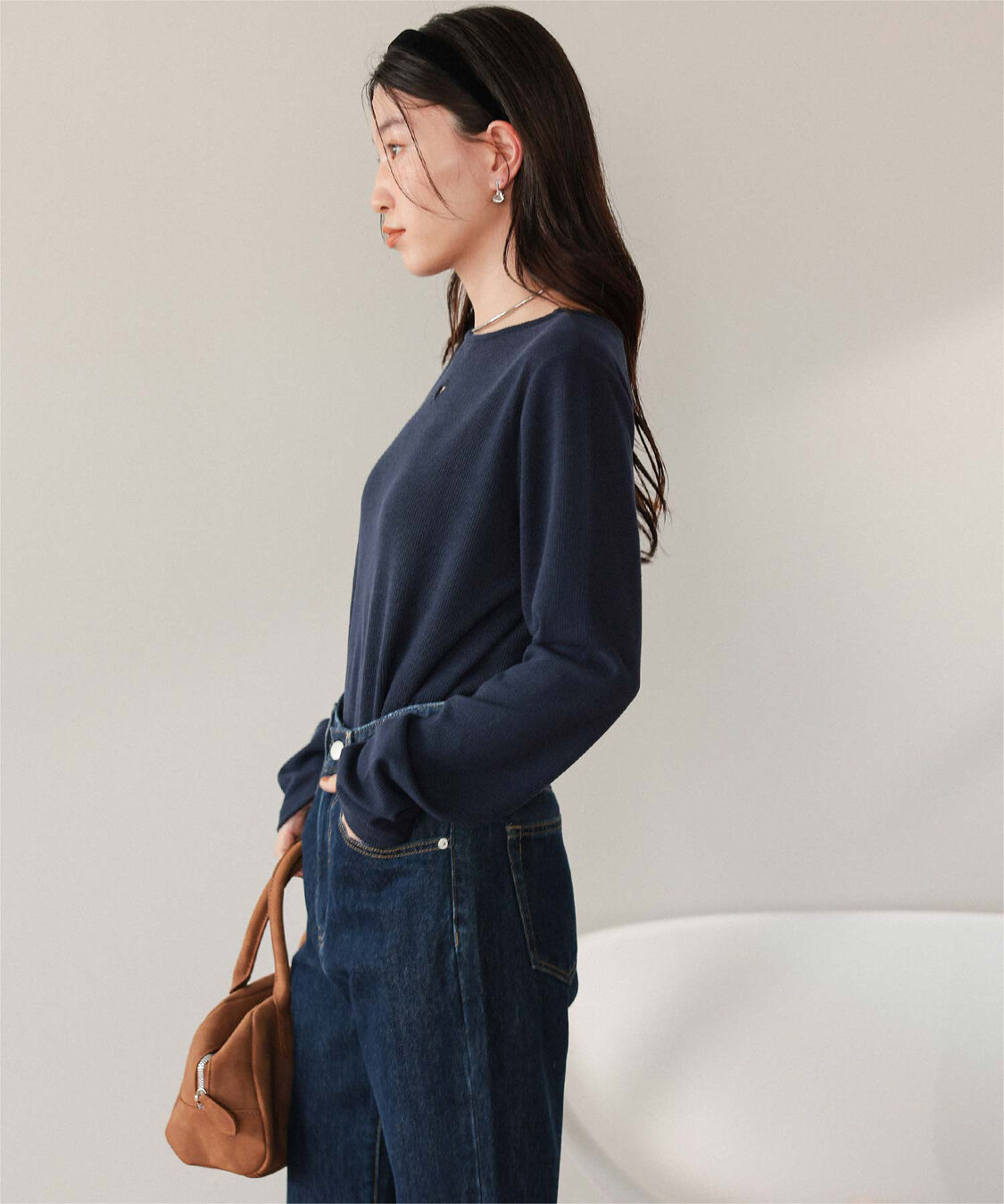 titivate「ハートカット刺繍前後2wayカットソー」|Tシャツ・カットソー|