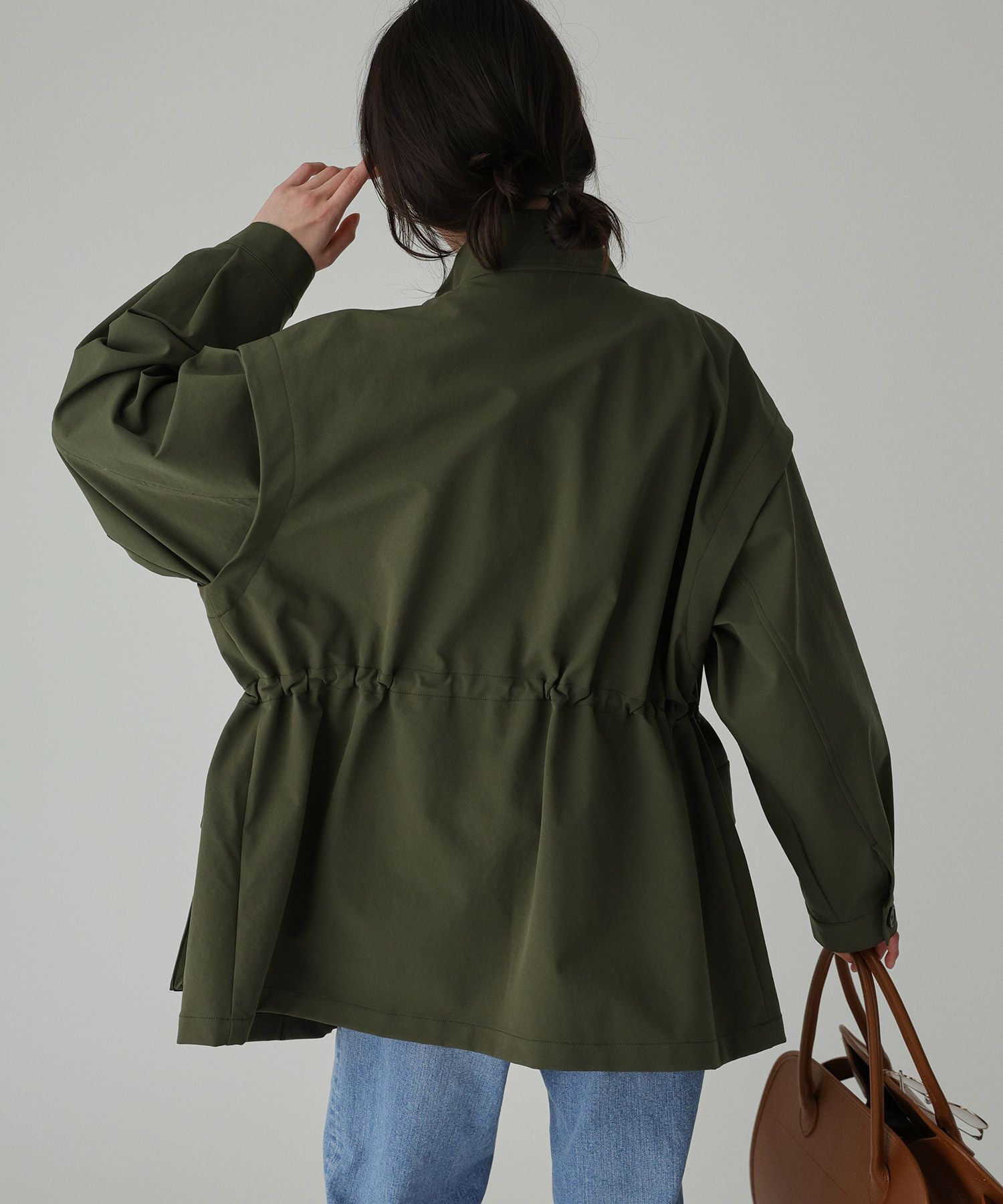 BABYLONE「【撥水・UVカット】ダブルクロスブルゾン」|ブルゾン・スタジャン|