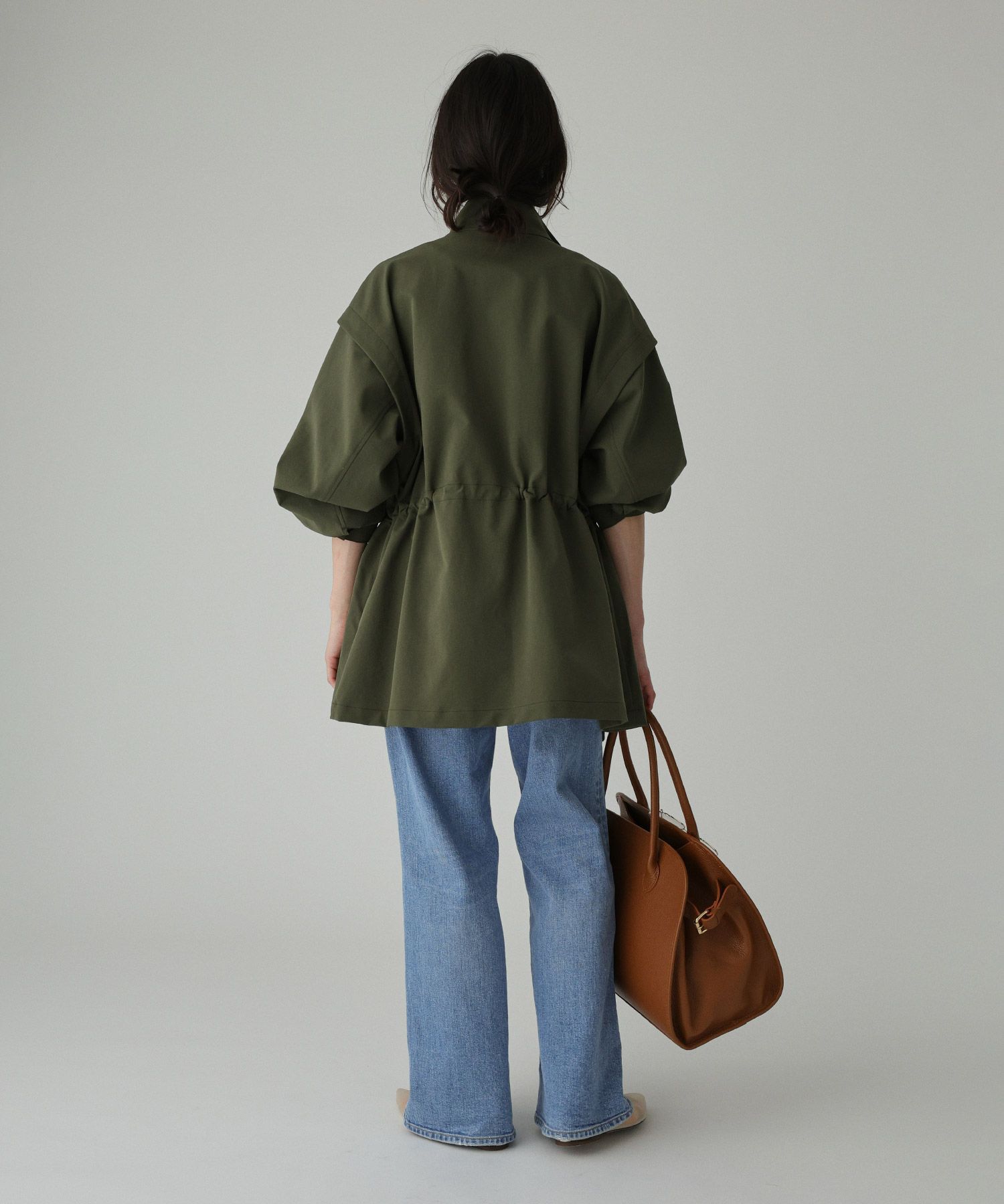 BABYLONE「【撥水・UVカット】ダブルクロスブルゾン」|ブルゾン・スタジャン|