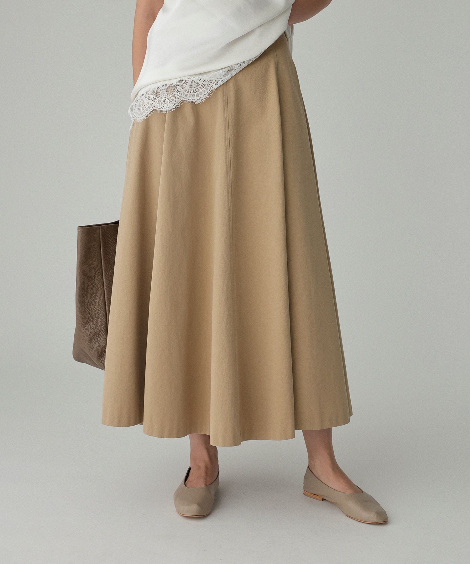 BABYLONE「WASHコットンフレアスカート」|スカート|ﾍﾞｰｼﾞｭ