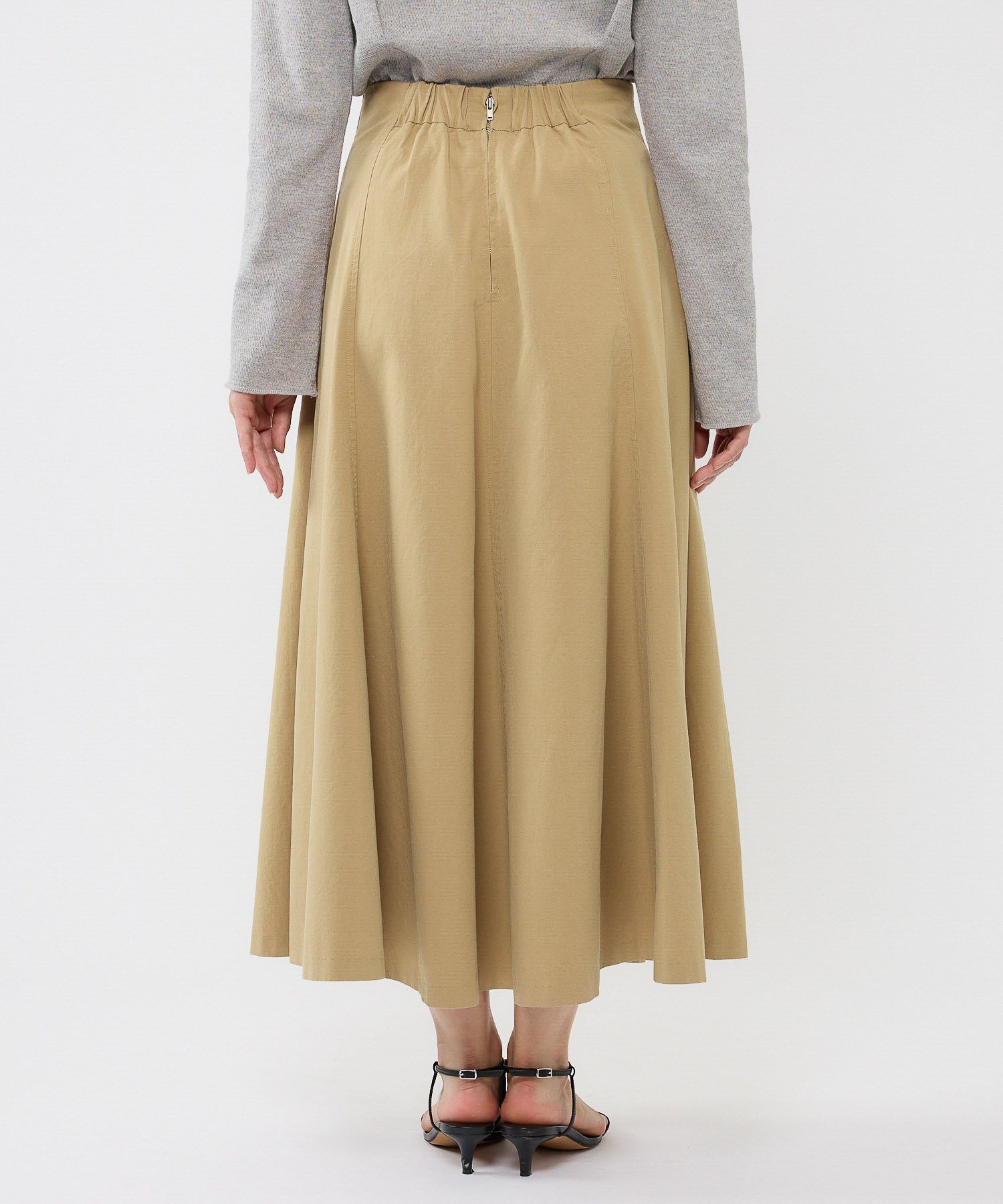 BABYLONE「WASHコットンフレアスカート」|スカート|