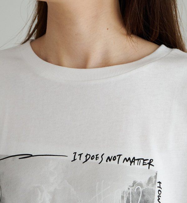  「【接触冷感+UVカット】フォトプリントTシャツ」|Tシャツ・カットソー|